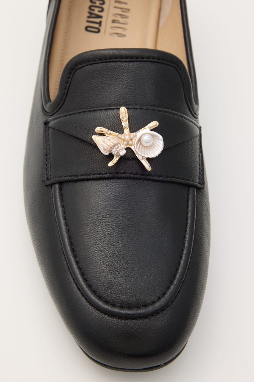 マリンレターローファー BLK 23.5cm