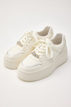 プラットフォームラインスニーカー