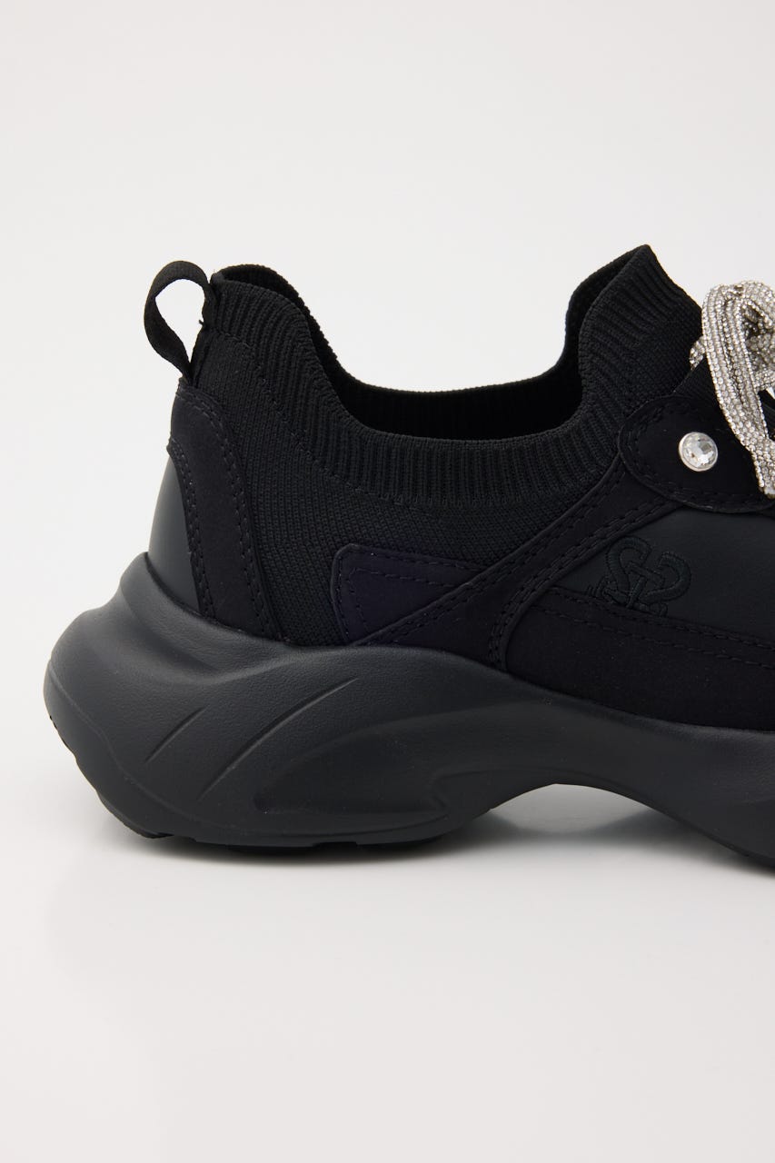 ドルチェライトドールスニーカー BLK 22.0cm