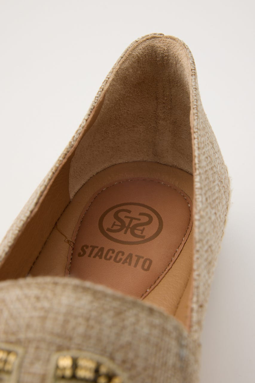 STビーズエスパドリーユ BEG 24.5cm