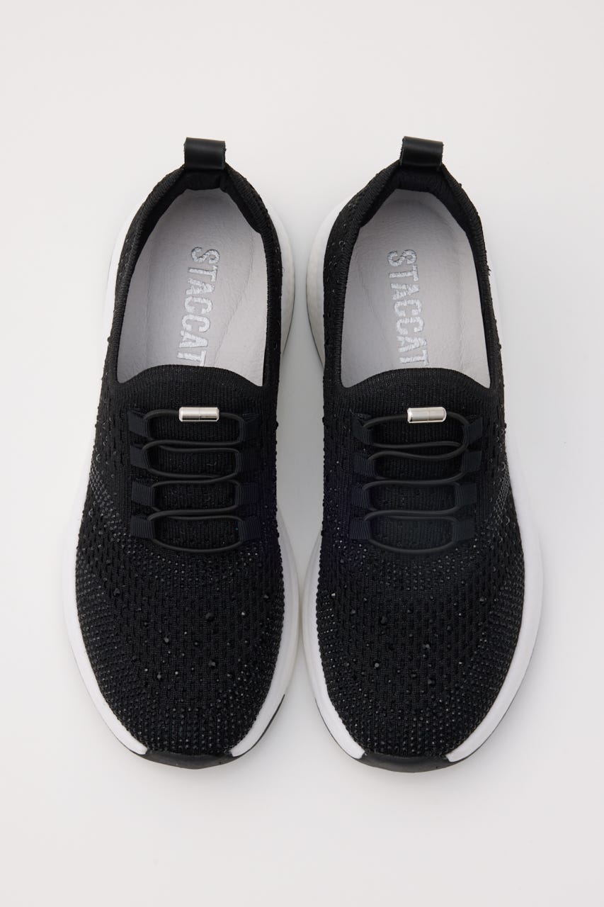 クリスタルカバースリッポン BLK 24.0cm