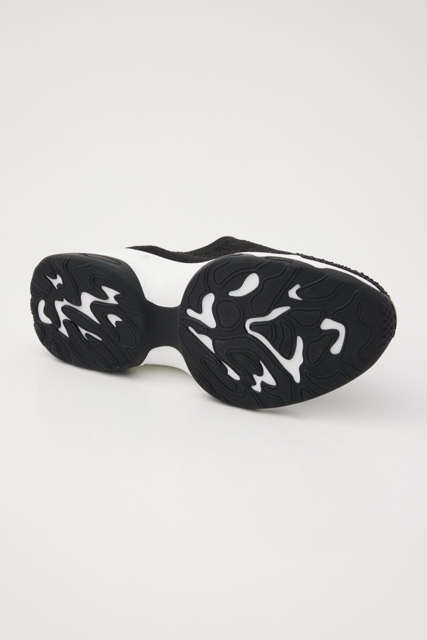 MIXニットハイスリッポン BLK 24.0cm