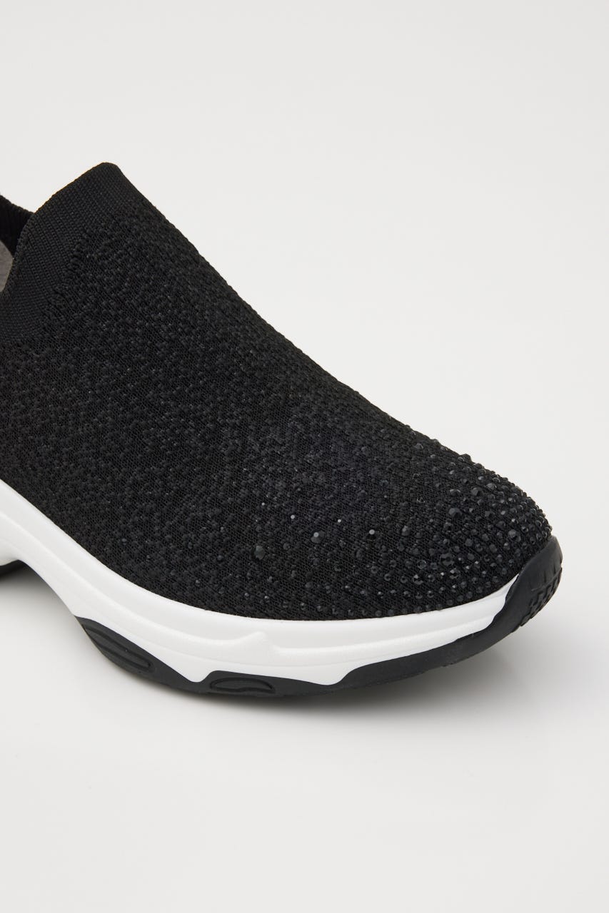 MIXニットハイスリッポン BLK 24.0cm