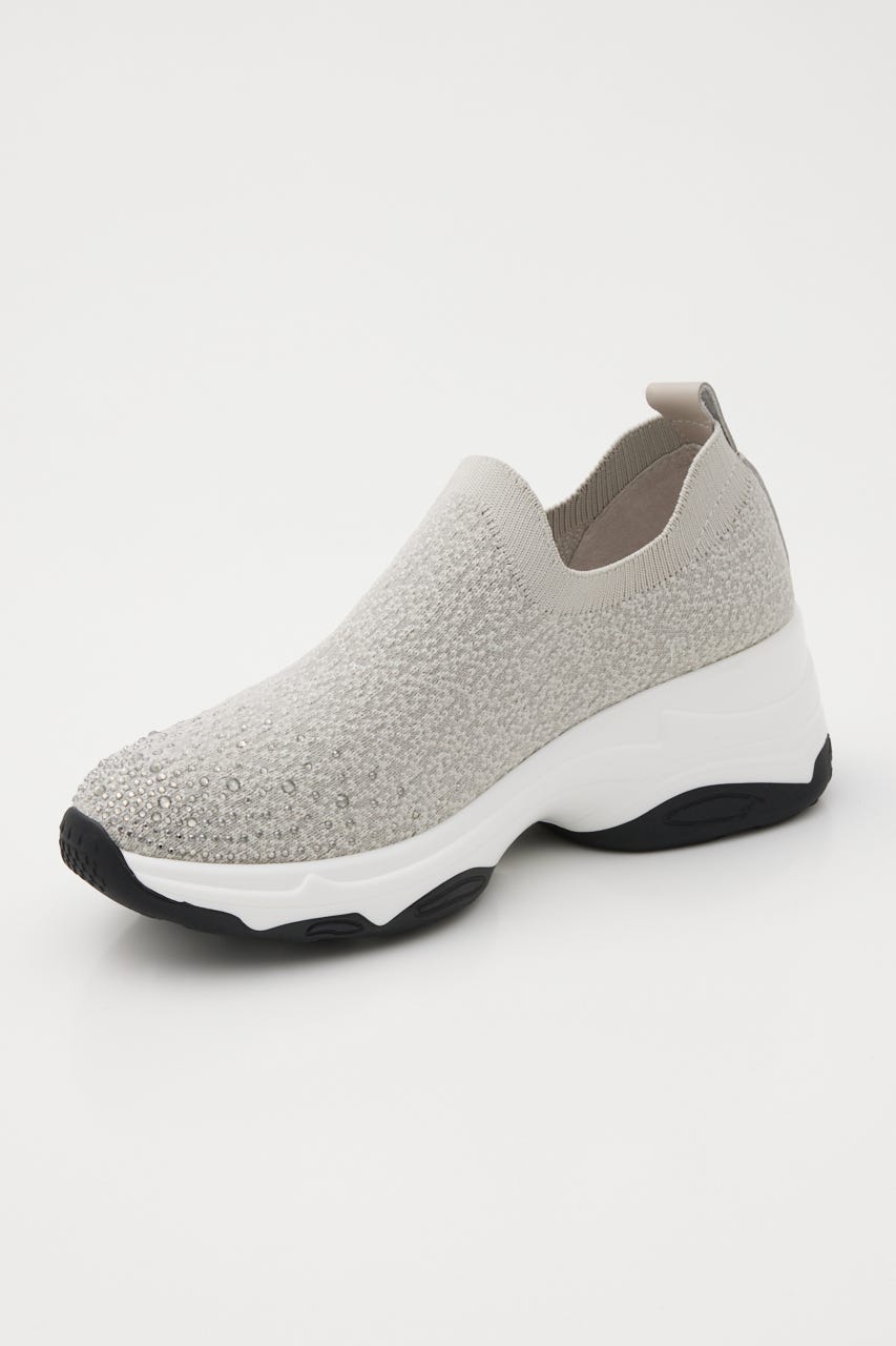 MIXニットハイスリッポン GRY 22.5cm