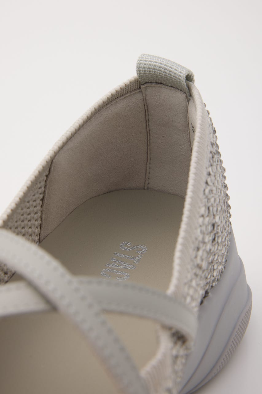 クロスベルトスリッポン GRY 25.0cm