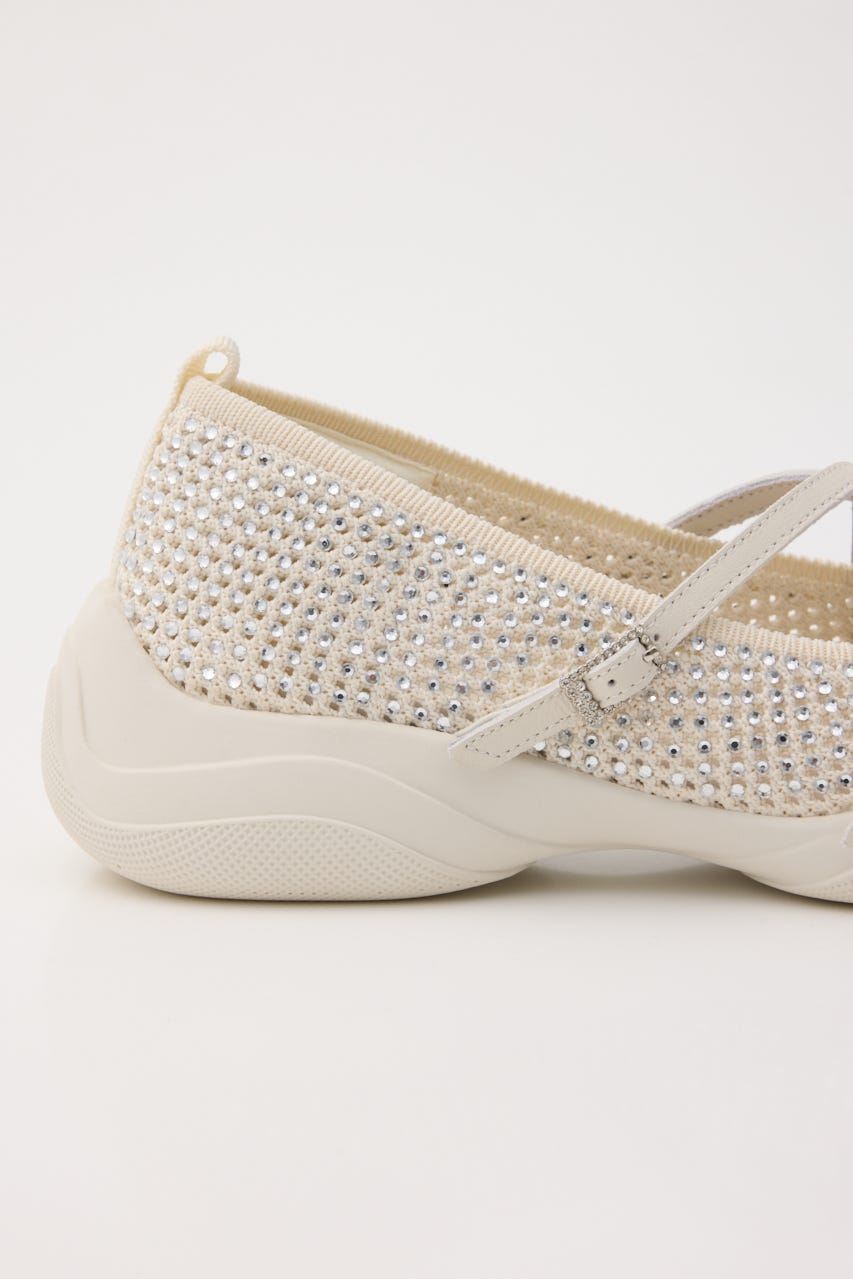 クロスベルトスリッポン WHT 22.5cm