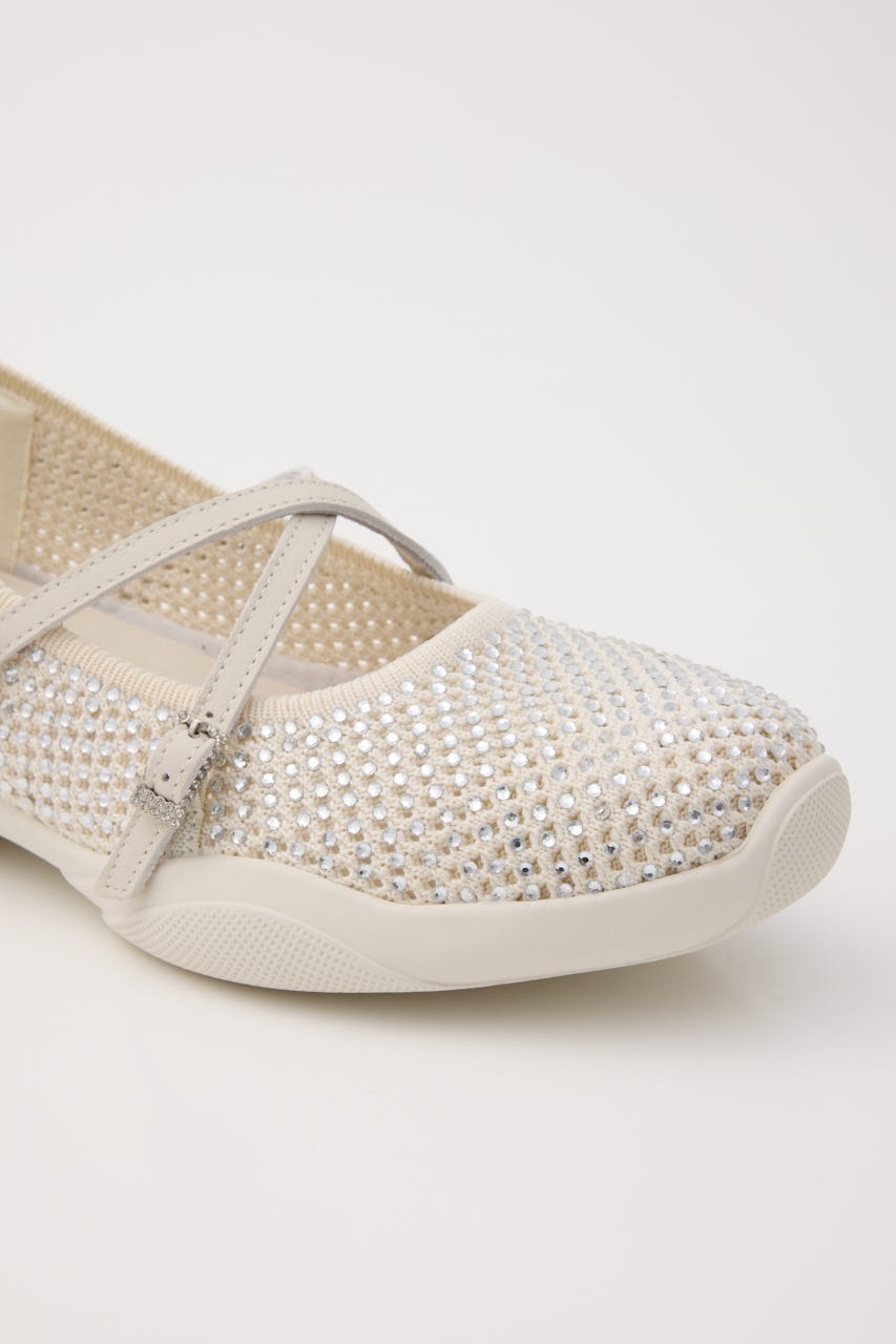 クロスベルトスリッポン WHT 22.5cm