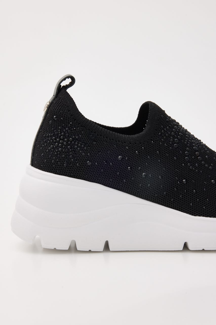 アルビジアハイヒールスリッポン BLK 22.0cm