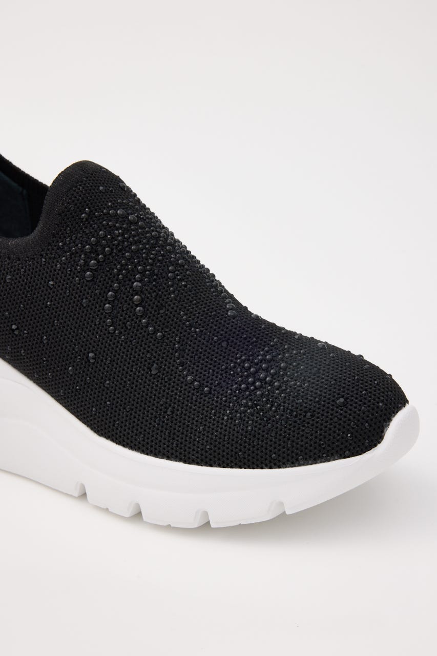 アルビジアハイヒールスリッポン BLK 22.0cm