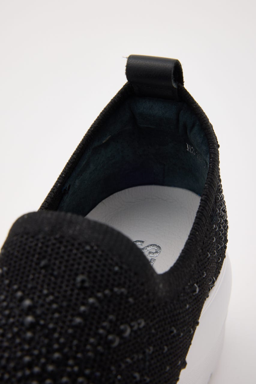 アルビジアハイヒールスリッポン BLK 22.0cm