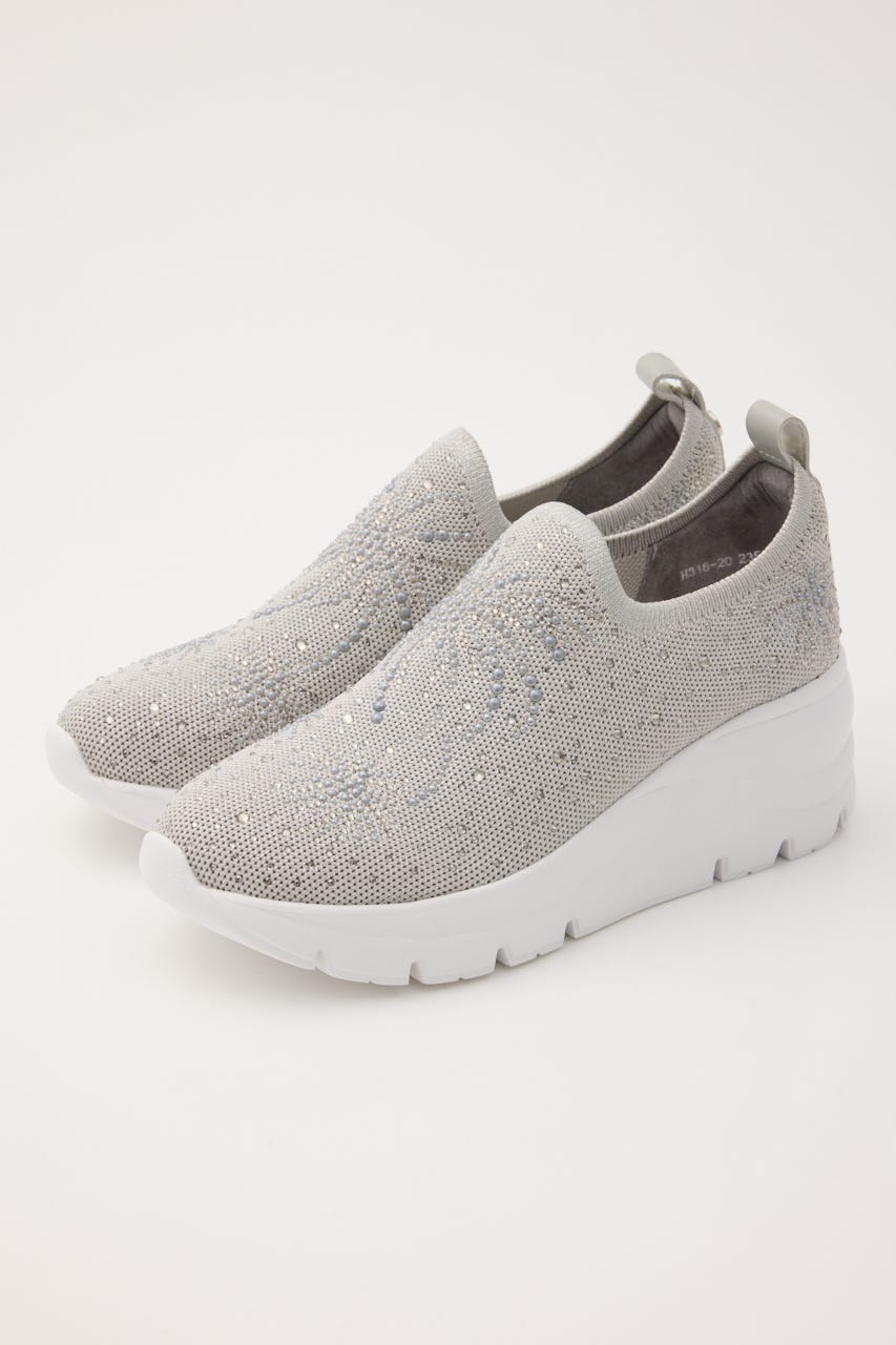 アルビジアハイヒールスリッポン GRY 24.5cm