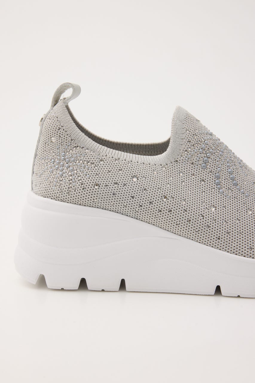 アルビジアハイヒールスリッポン GRY 24.5cm