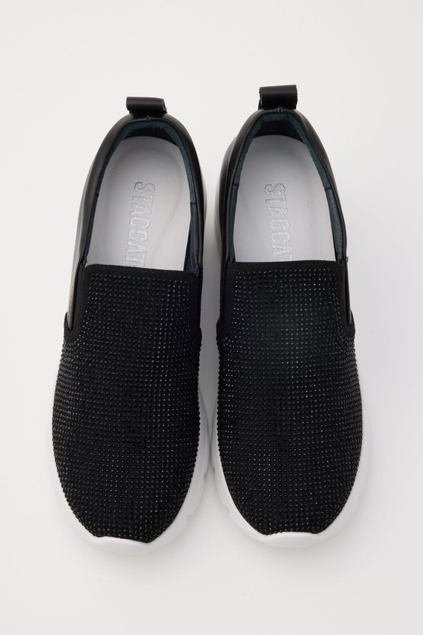 クリスハイヒールスリッポン BLK 25.0cm