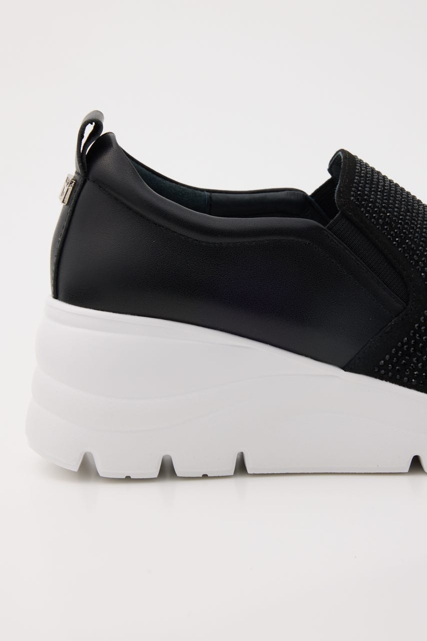 クリスハイヒールスリッポン BLK 25.0cm