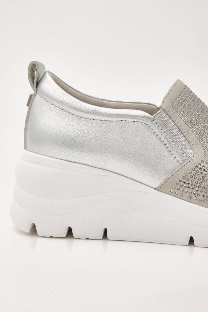 クリスハイヒールスリッポン SLV 24.5cm