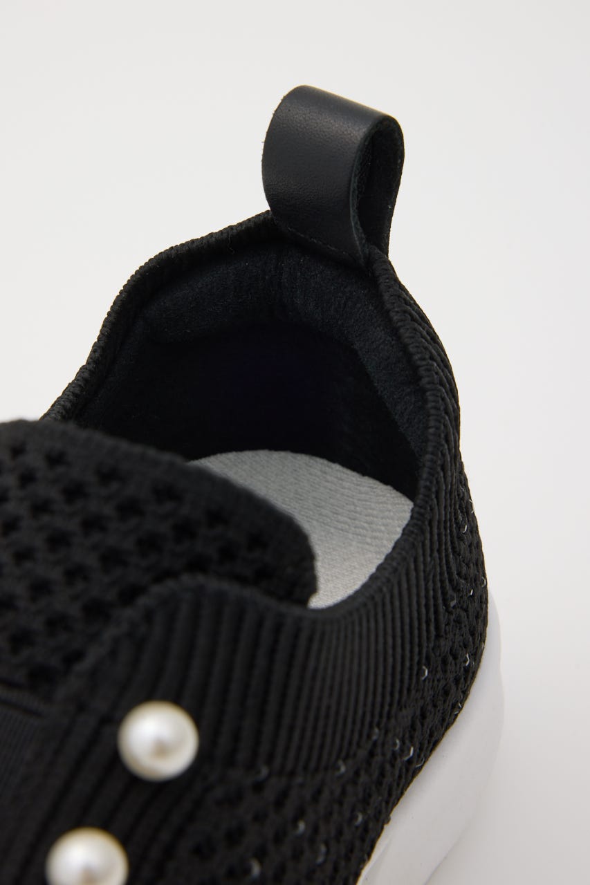 ミニマルパールライトスリッポン BLK 24.0cm