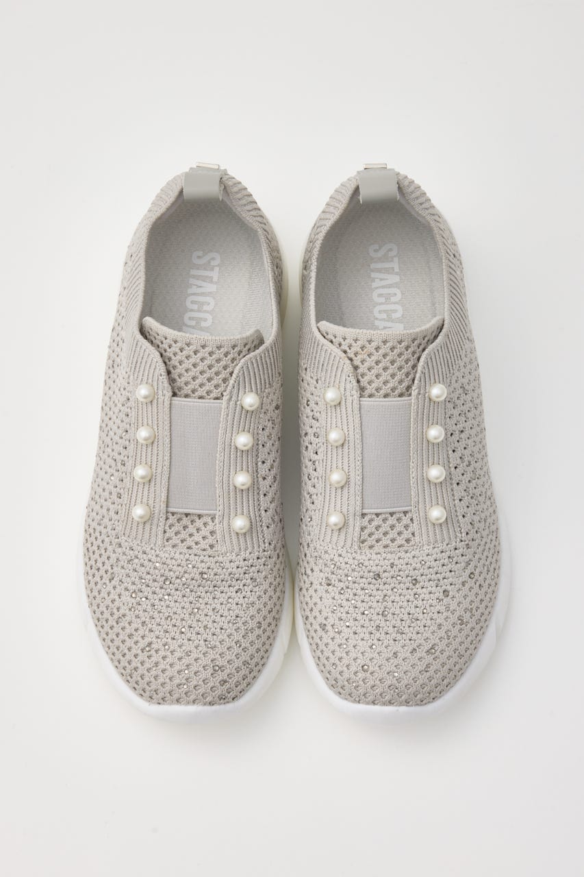 ミニマルパールライトスリッポン GRY 24.5cm