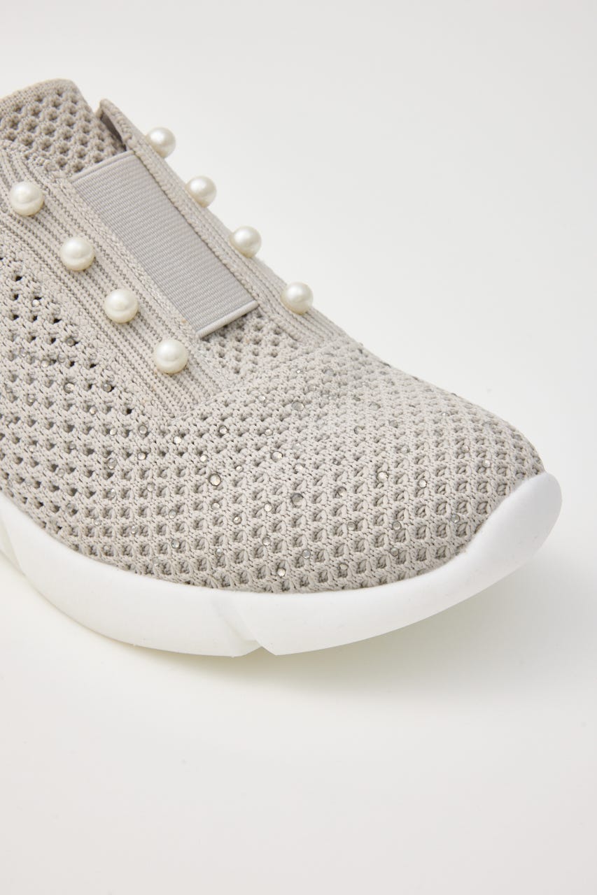 ミニマルパールライトスリッポン GRY 24.5cm