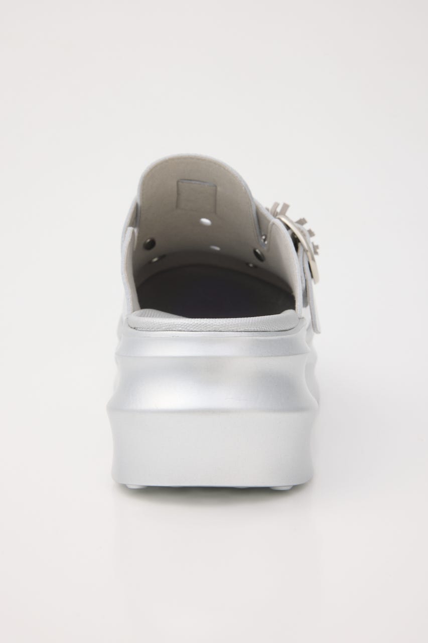 アルビジアーバンクロッグサンダル SLV 22.0cm