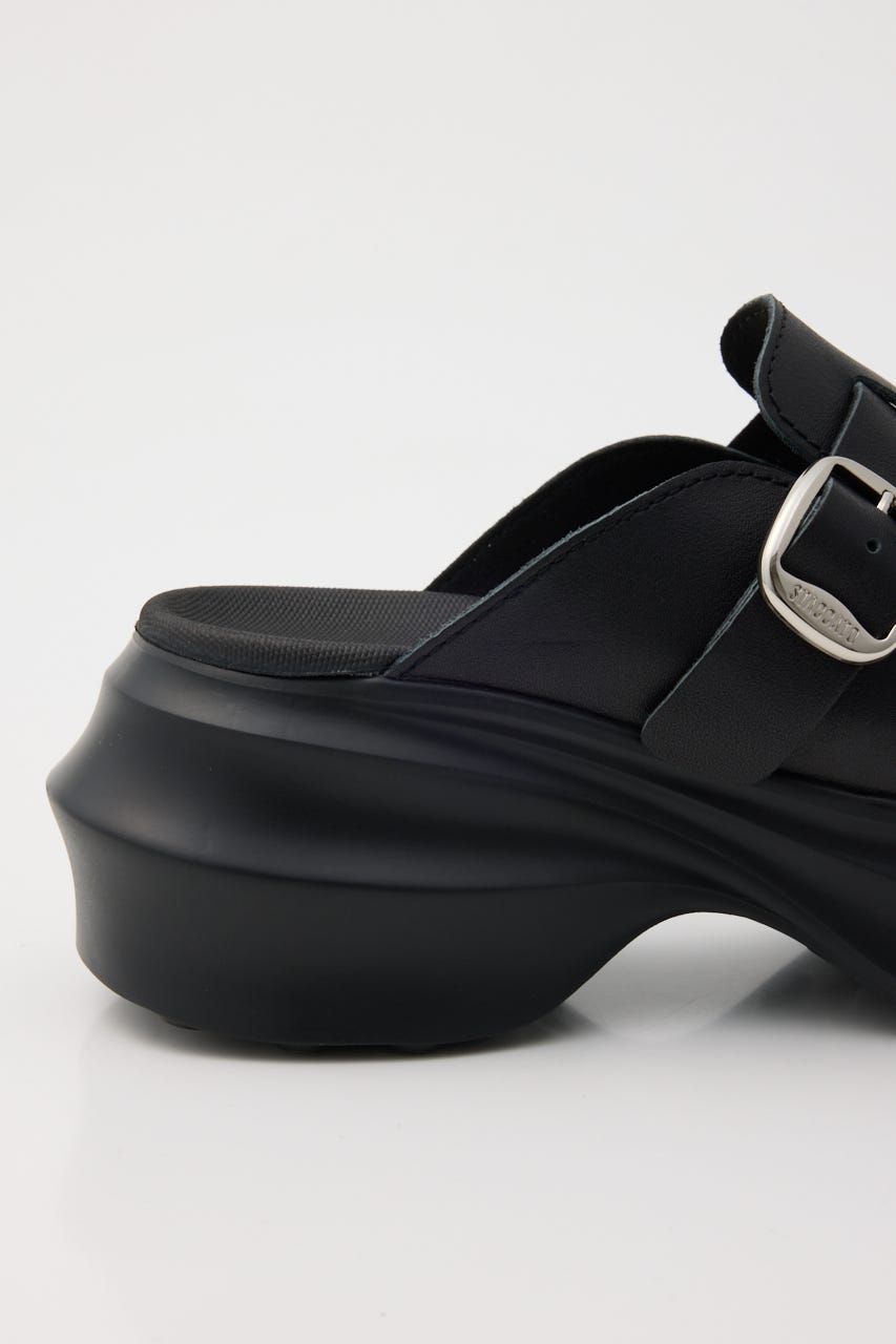 アルビジアーバンクロッグサンダル BLK 24.0cm