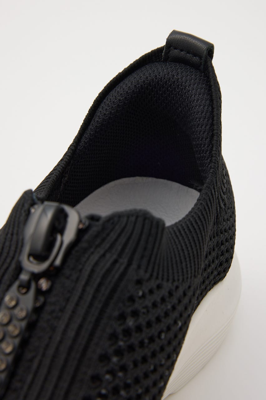 デザインZIPハンディライトスリッポン BLK 24.5cm