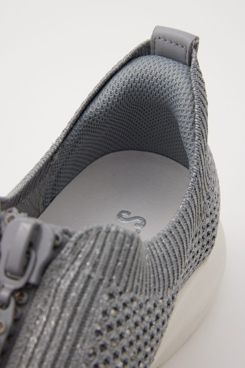 デザインZIPハンディライトスリッポン GRY 22.5cm