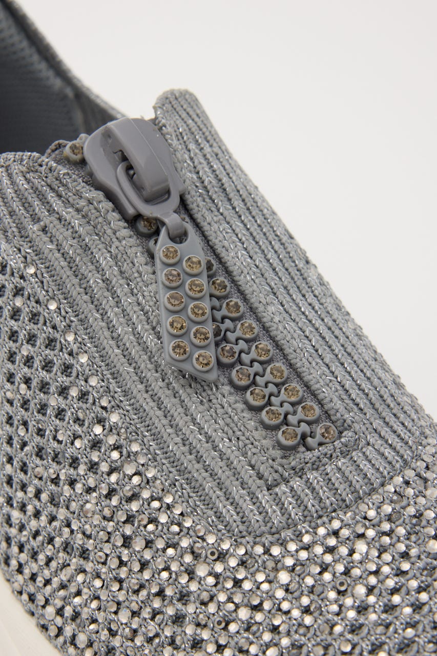 デザインZIPハンディライトスリッポン GRY 22.5cm