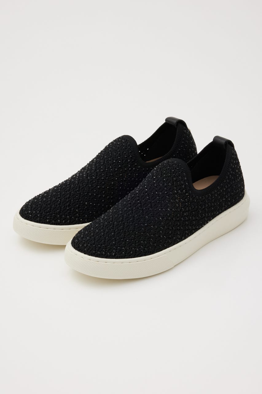 ライトメッシュスリッポン BLK 24.5cm