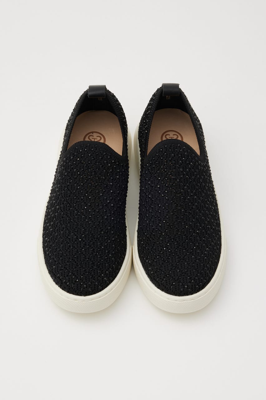 ライトメッシュスリッポン BLK 24.5cm