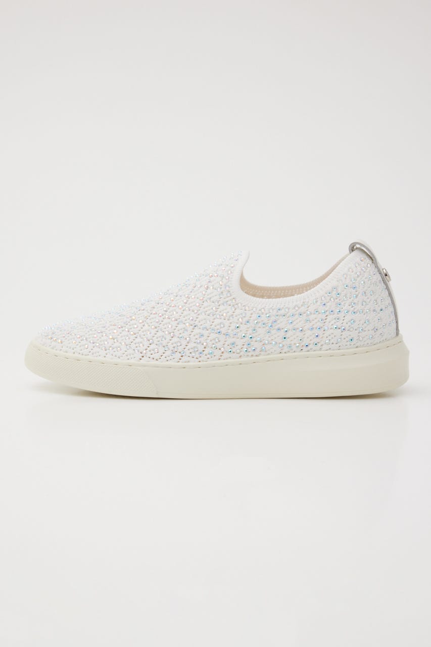 ライトメッシュスリッポン WHT 23.0cm