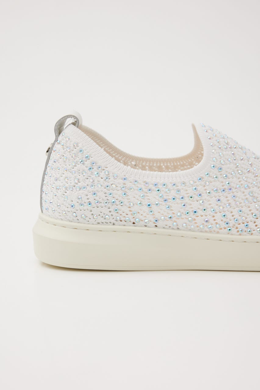 ライトメッシュスリッポン WHT 23.0cm