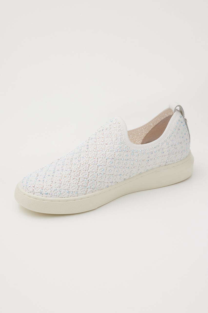 ライトメッシュスリッポン WHT 23.0cm