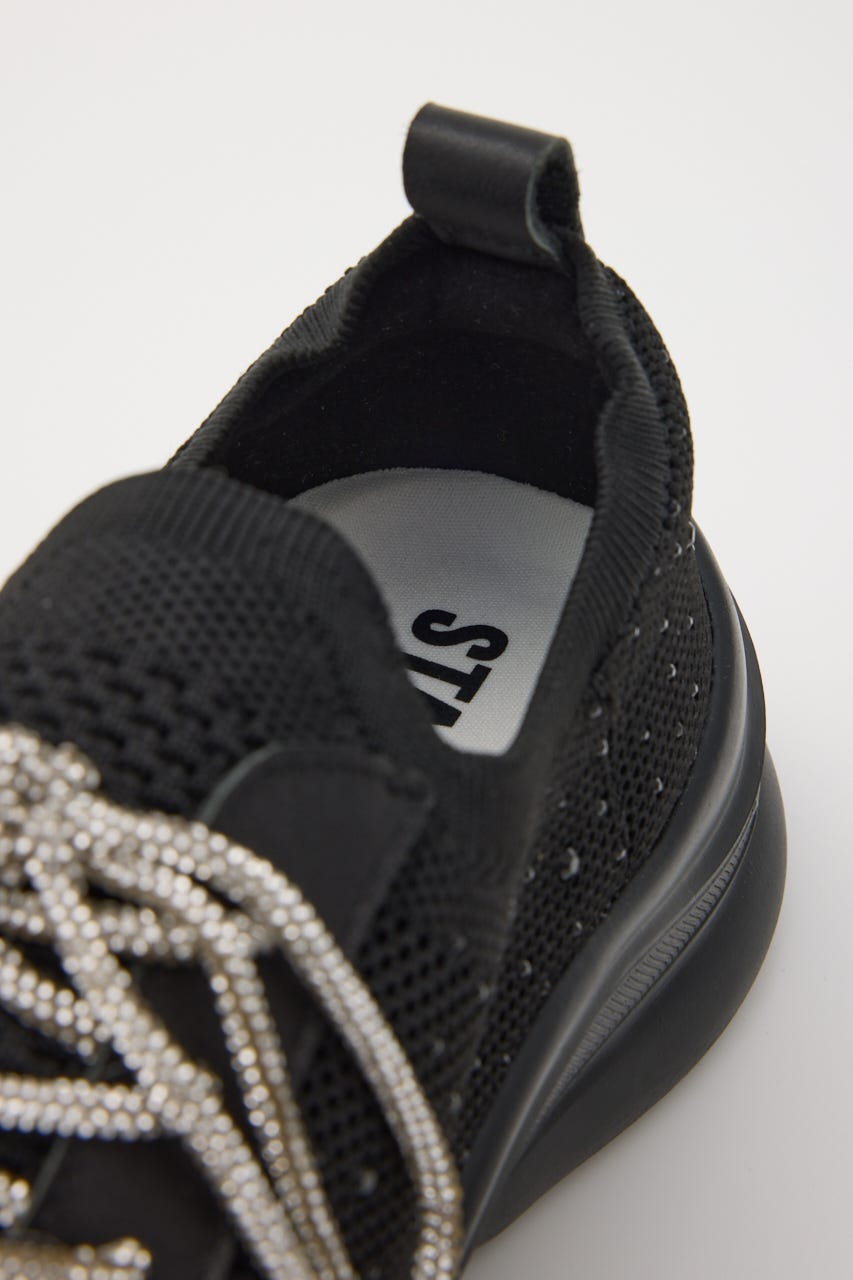 ドルチェコードレースアップライトスリッポンコア BLK 25.0cm