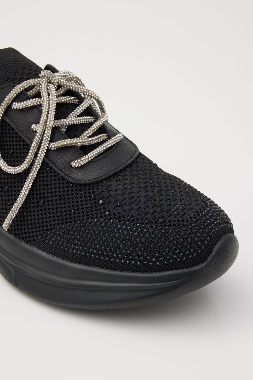 ドルチェコードレースアップライトスリッポンコア BLK 25.0cm