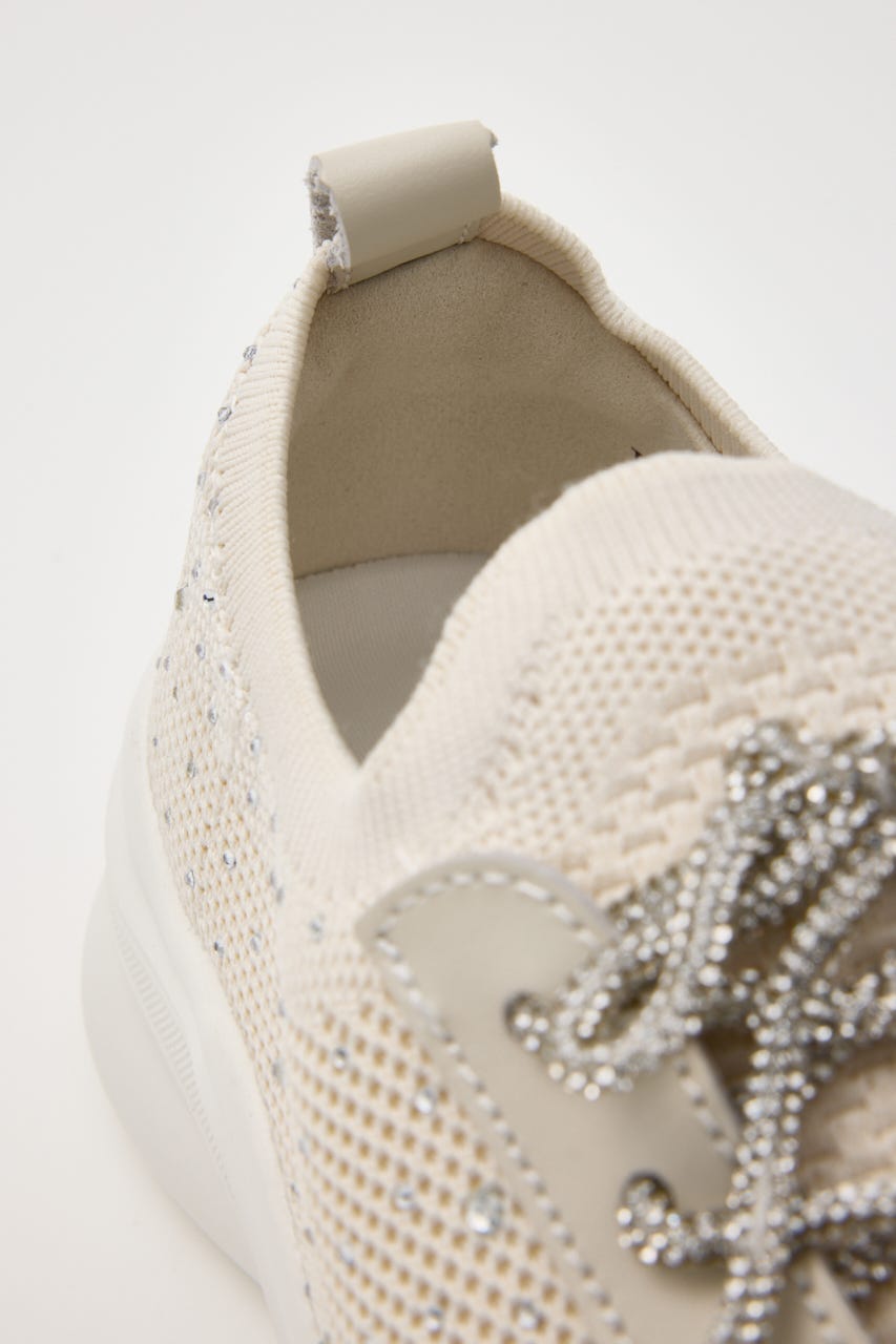 ドルチェコードレースアップライトスリッポンコア WHT 24.5cm