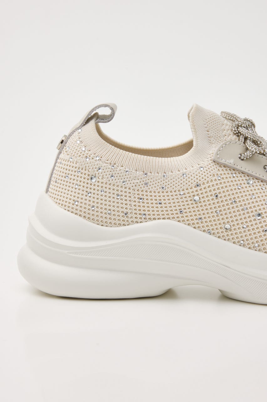 ドルチェコードレースアップライトスリッポンコア WHT 24.5cm