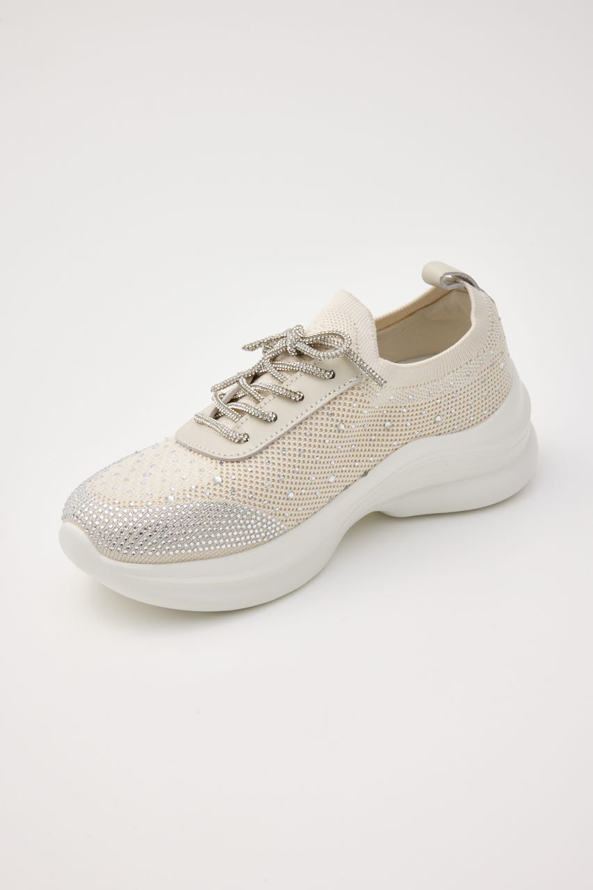 ドルチェコードレースアップライトスリッポンコア WHT 24.5cm