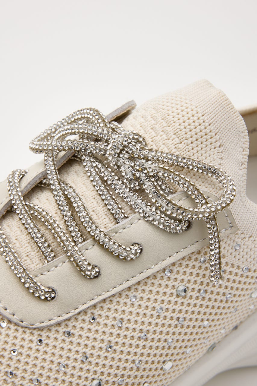 ドルチェコードレースアップライトスリッポンコア WHT 24.5cm