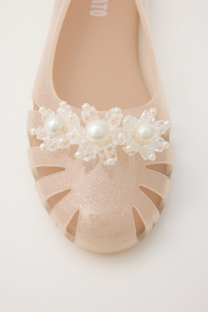 【J.】Lily　フラットシューズ S.Pink 25.0cm