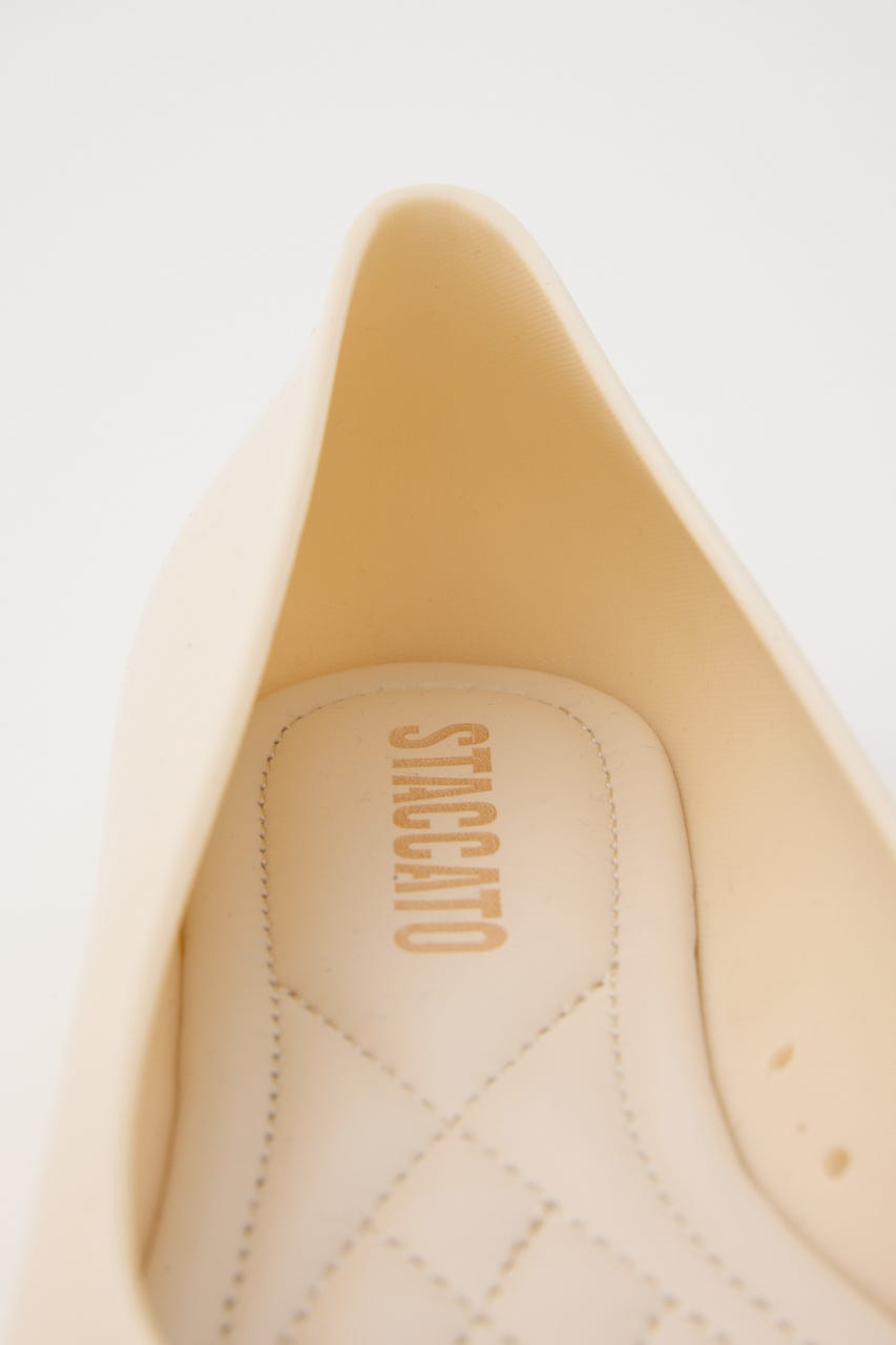 【J.】Helen　フラットシューズ WHT 23.0cm