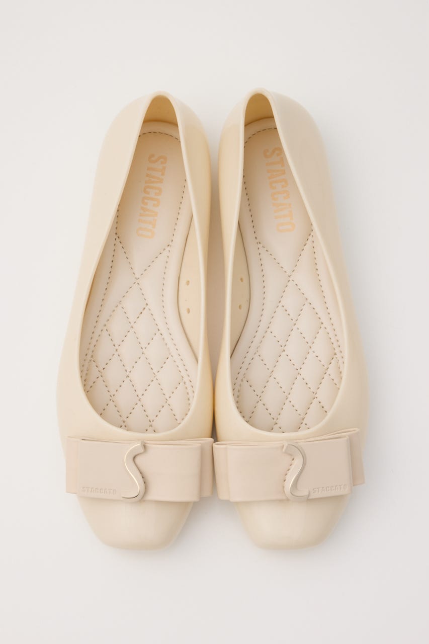 【J.】Helen　フラットシューズ WHT 23.0cm