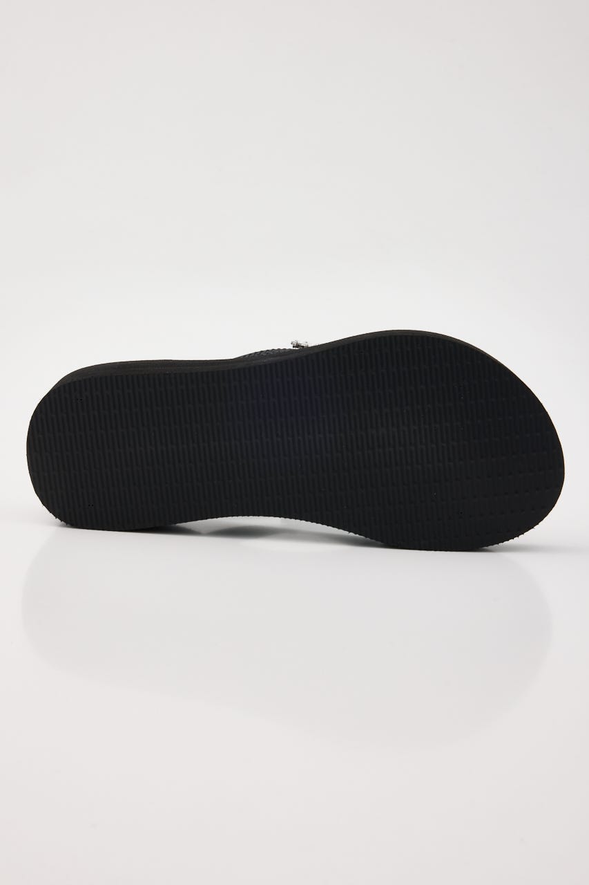 【J.】flip flops　トングサンダル BLK M