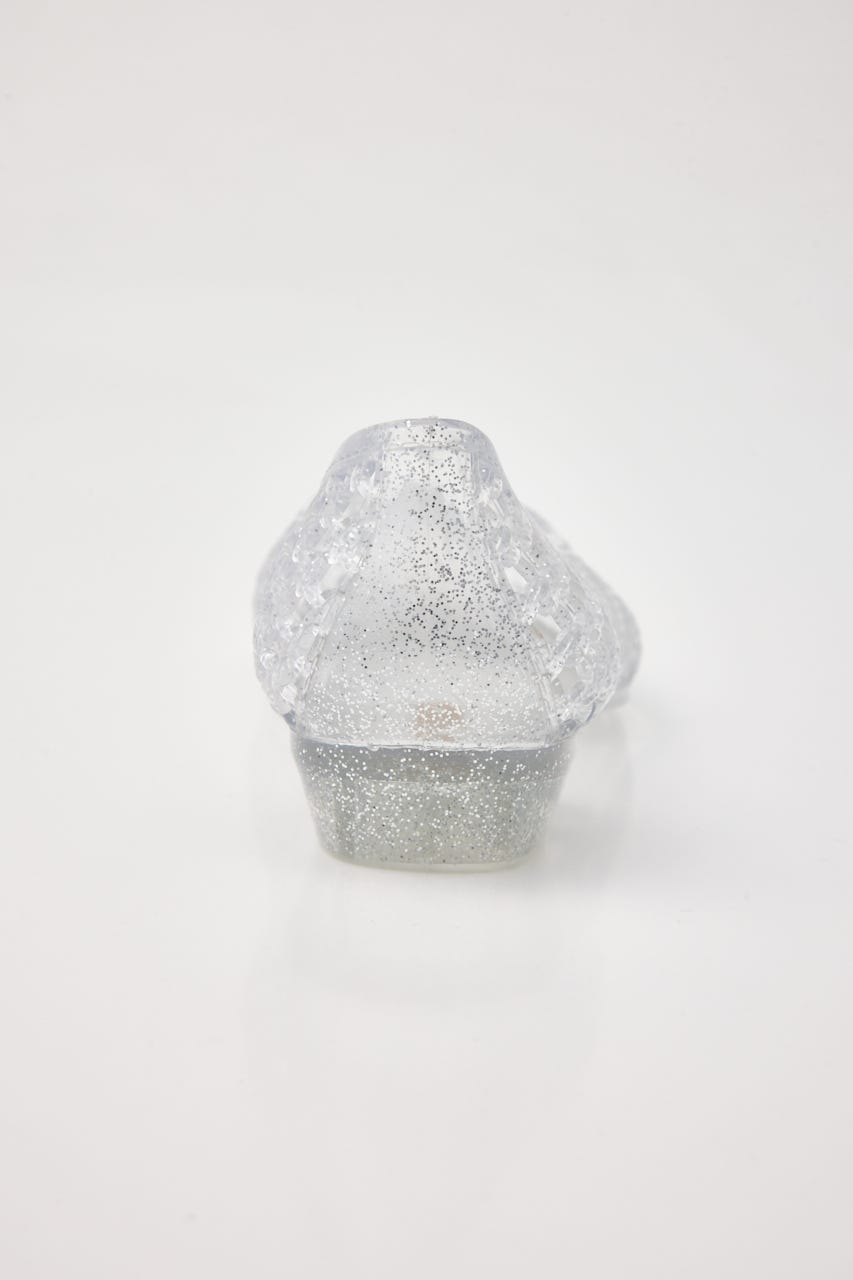 【J.】juicy　フラットシューズ　※チャームピン（小・フリー）対応 SLV 23.0cm