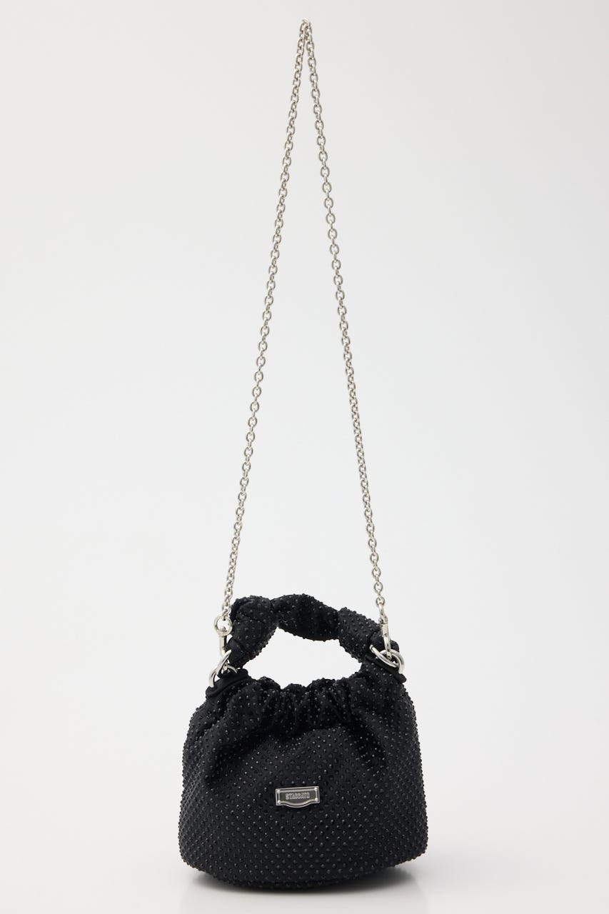 2wayハンディバケットバッグ BLK FREE