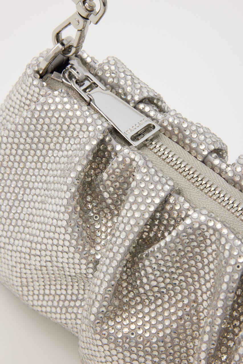 シャーリングカクテルバッグ WHT FREE