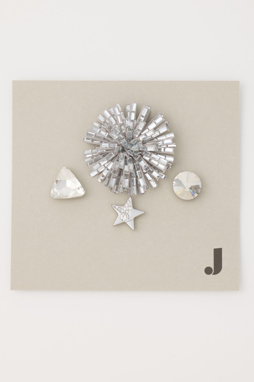 【J.】チャームアルビジアＳＥＴ（ピンサイズフリー） SLV FREE