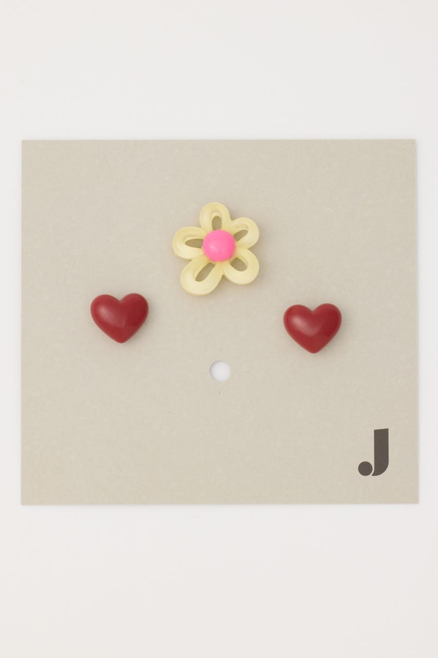【J.】チャームＡ-ＳＥＴ（ピンサイズ小） YEL S