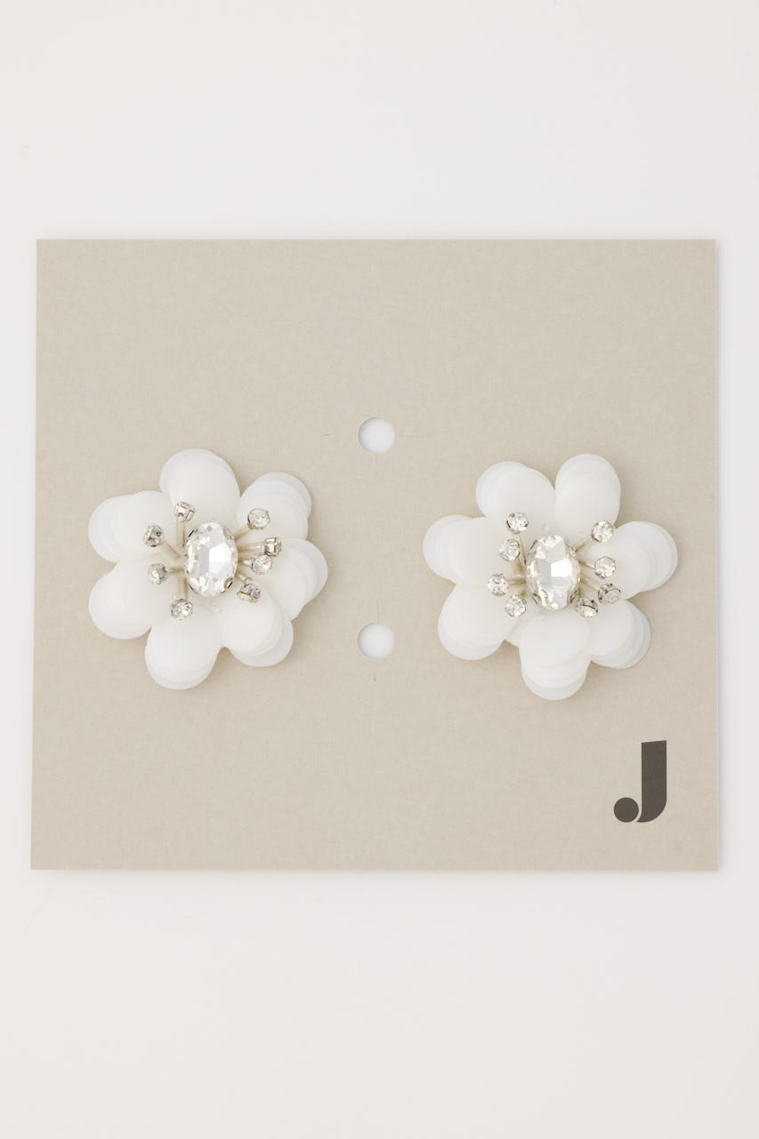 【J.】チャームＫ-ＳＥＴ（ピンサイズ小） WHT S