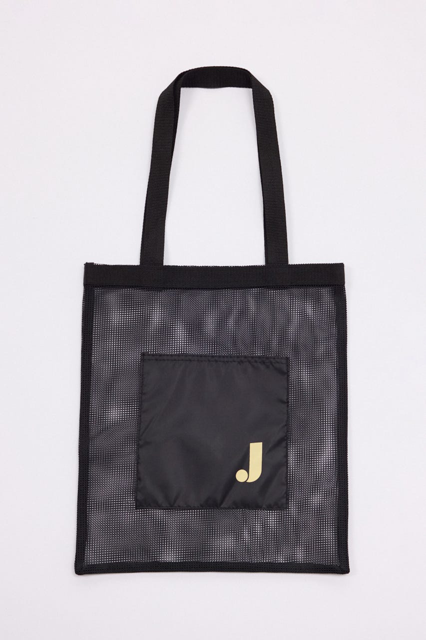 【BＬK】オリジナルメッシュトートBAG BLK FREE