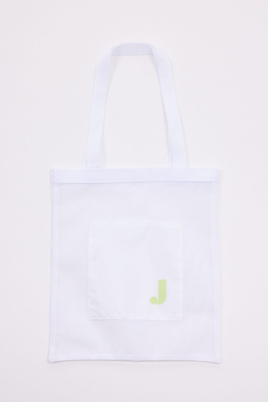 【WHＴ】オリジナルメッシュトートBAG WHT FREE